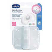 Protetores de Seios Silicone 02 Unidades Chicco M-G