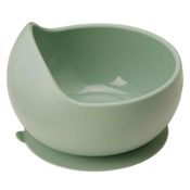 Bowl Em Silicone Com Ventosa Verde - Buba