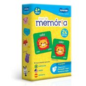 Jogo de Memória  Português, Inglês e Espanhol - Brinquedos Educativo Toyster