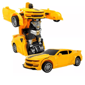 Carro de Controle Remoto Camaro Transforma em Robô Transformers 1:18 Brinquedo