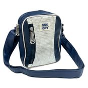 Bolsa Transversal Pequena SNOOPY SP12001 Azul Semax