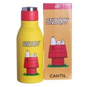 GARRAFA CANTIL TÉRMICO INOX PAREDE DUPLA 400ML SNOOPY ZC