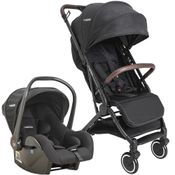 Carrinho de Bebê Travel System Kiddo Sprint II Preto + Casulo Click