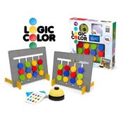 Jogo De Tabuleiro Logic Color Brinquedo Educativo Pakitoys