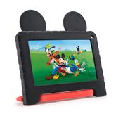 Tablet Infantil Mickey Controle Parental 32GB + Tela 7 pol + Case + Wi-fi + Android 11 Quad Core - Preto - Multi - NB367OUT [Reembalado] NB367OUT