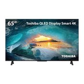 Smart TV QLED 65" 4K Superslim Toshiba 65M550MS VIDAA 3 HDMI 2 USB Wi-Fi - TB027MOUT [Reembalado] TB027MOUT