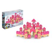 Brincando de Engenheiro Castelo Princesa Disney 80 peças - Xalingo