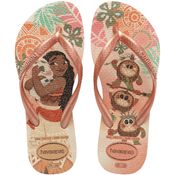 Chinelo Infantil Havaianas Princess Slim Rosa