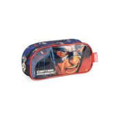 Estojo Infantil Luxcel Avengers Preto