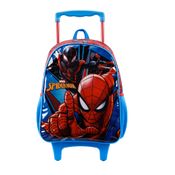 Mochila Infantil Xeryus Rodinha Homem-Aranha Vermelho