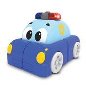 Mini Carrinho - Kids Hits - Filhotes Velozes - Azul - Shiny Toys