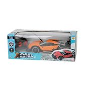 Carro Controle Remoto X-first Racer Ii Laranjado | Dm Toys