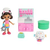 Hora do Lanche Cozinha da com 5 Acessórios para Crianças a partir de 3 anos, GABBYS DOLLHOUSE 6063574, Rosa