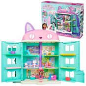 Casa da GABBYS com Movéis Figuras, Acessórios e 8 Sons Divertidos para Crianças a partir de 3 anos, GABBYS DOLLHOUSE 6062028, Azul turquesa