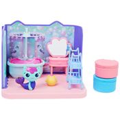 Banheiro Mágico da Gabbys com 8 Acessórios para Crianças a partir de 3 anos, GABBYS DOLLHOUSE 20133478, Azul