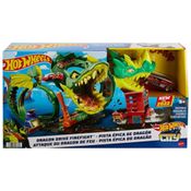 Playset - Hot Wheels - Pista Épica do Dragão - Mattel