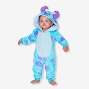 Macacão Kigurumi Baby Sullivan 1 Ano Monstros SA – Disney