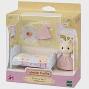 Sylvanian Families Conjunto Cama Menina Gato Primavera-Epoch