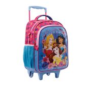 Mochila Infantil Xeryus Rodinha Princesas Rosa