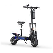 Patinete Elétrico com Assento para Adultos, Alcance 120km e Peso 180kg, 6000W, REDDYDY, Preto