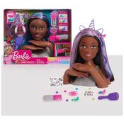 Barbie Deluxe Cabelereira com 20 Acessórios para Crianças de 5 a 12 Anos, JUST PLAY 63526, Violeta