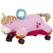 Andador de Pelúcia com 4 Rodas e Alça de Condução, para 2 a 5 Anos, Unicórnio, LITTLE TIKES 657351X1, Rosa