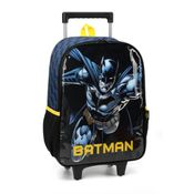 Mochila Infantil Luxcel Rodinha Batman Preto