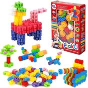 Brinquedo Montar Plakt Engrenagens Educativo Criativo