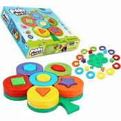 Brinquedo Paki Formas De Encaixar Brinquedo Educativo Bebê