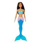 Barbie Sereia Morena com Cauda Azul - Mattel