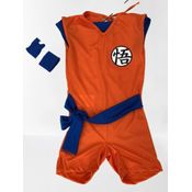 Fantasia - Dragon Ball Z - Laranja - Novabrink - Tamanho P