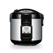 Panela de Arroz Gourmet 127V 700W Aço Inox Capacidade de 10 Xícaras Multilaser - CE05OUT [Reembalado] CE05OUT