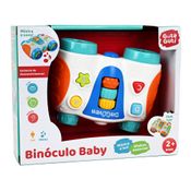 Brinquedo Infantil Musical Binóculo Baby Com Luz e Som - Dm Toys 6828