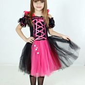 Fantasia Infantil Bruxinha Pink