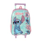 Mochila Rodinhas Verde Stitch Disney - Maxlog IC41532SC0100