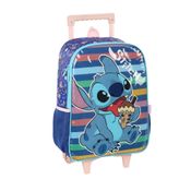Mochila Azul Rodinhas Stitch Sorvete - Maxlog IC41532SC0200