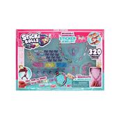 Kit Pulseiras de Brinquedo e Adesivos - Sticki Rolls Station - New Toys