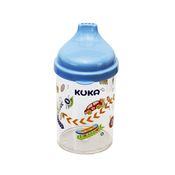 Copo De Cristal Antivazamento 200ml  Azul -Kuka