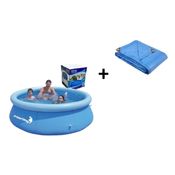 PISCINA INFLÁVEL 2490L COM LONA