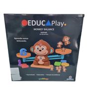 Balança Macaco Aprenda A Somar Educ Play - Polibrinq PB523