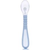 Colher Flexível - Silicone - Azul - Buba