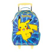 Mochila Com Rodas Pikachu Pokemon X1 - Xeryus 13610