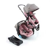 Travel System Poppy Trio Cosco - Rosa Mescla