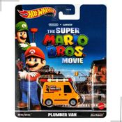 Hot Wheels Premium Mario Bros Filme Plumber Van - Mattel