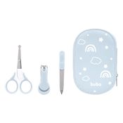 Conjunto de Manicure com Estojo - Azul - Buba