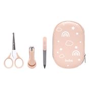 Conjunto de Manicure com Estojo - Rosa - Buba