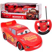 Carrinho do Relâmpago Mcqueen Original do Carros de Controle Remoto Infantil 1:24