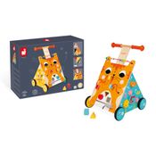 Andador Multiatividades - Gatinho - Laranja - Janod