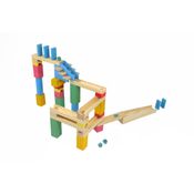 Corrida de Bolinha Master Brinquedo de Madeira - Lume Brinquedos