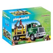 Playmobil 9115 - Caminhão Transporte De Madeira Truck